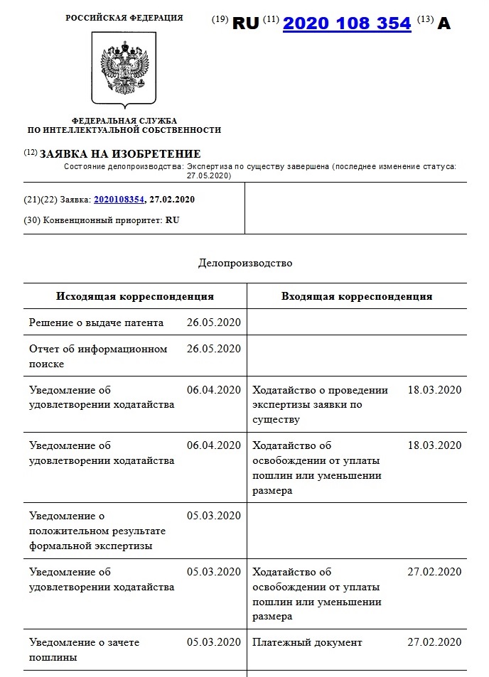 Получено решение о выдаче патента Российской Федерации на изобретение "Способ комбинированного лечения неоваскулярной глаукомы на фоне диабетического или посттромботического макулярного отека у пациентов с остаточным зрением" Получено решение о выдаче патента Российской Федерации на изобретение "Способ комбинированного лечения неоваскулярной глаукомы на фоне диабетического или посттромботического макулярного отека у пациентов с остаточным зрением"